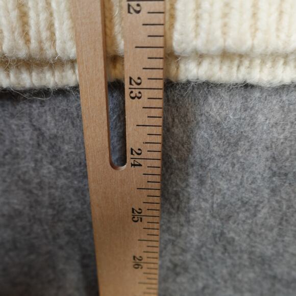 See by Chloe Sweater Womens Medium Alpaca Knit Crew Neck Balloon Sleeve Ivory - Picture 8 of 10